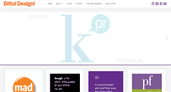 Desktop Screenshot of dittodoesdesign.com
